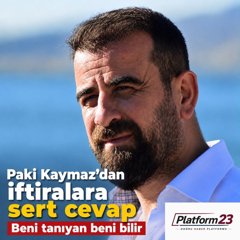 Paki Kaymaz’dan İftiralara Sert Cevap: “Beni Tanıyan Beni Bilir”